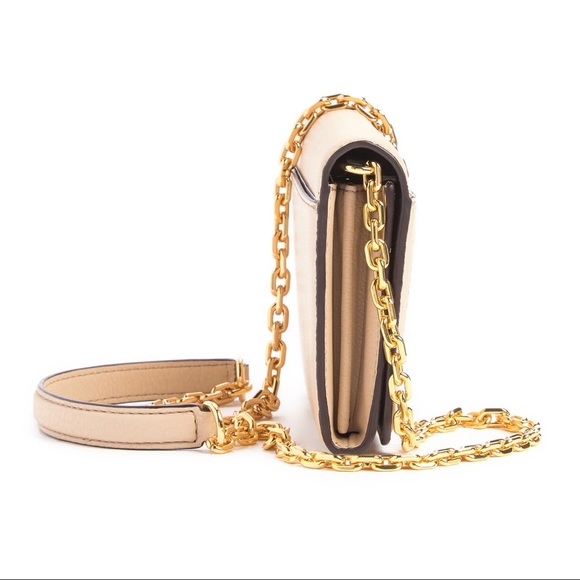 NWT Marc Jacobs Tan Gold Leather Wallet Crossbody - Picture 5 of 6